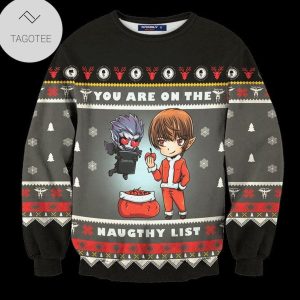 Ugly Sweater Christmas You Are On The Naugthy List