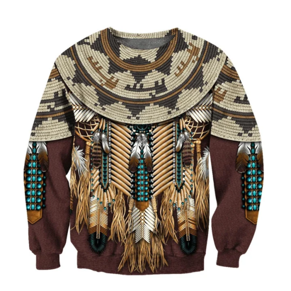 Native American Artwork Dream Catcher 3D Hoodie All Over Printed