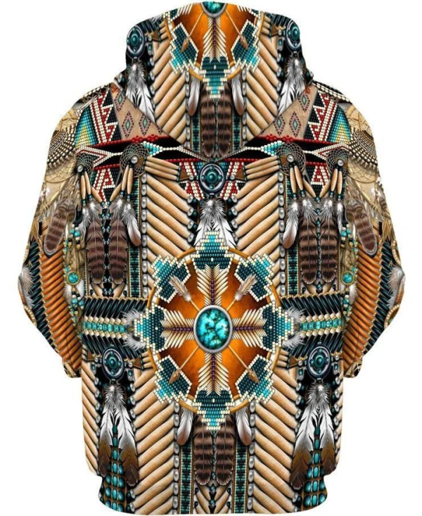 Dream Catcher Native American Designs Parttern 3D Hoodie All Over Printed