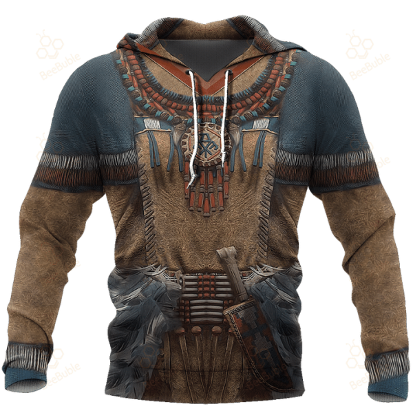 Traditional Native American Outlet 3D Hoodie All Over Printed