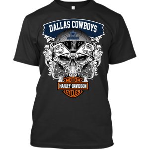 Dallas Cowboys Harley Davidson Number One Motorcycles Classic T-Shirt