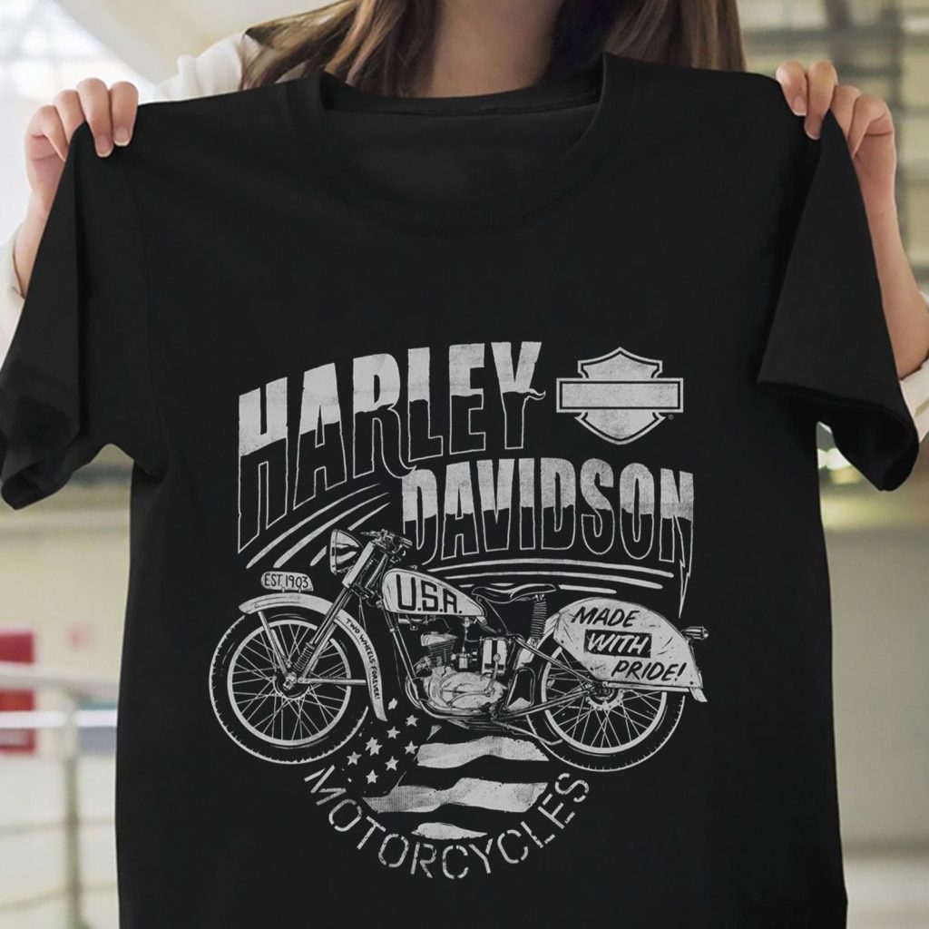 Lot of 8 Harley Davidson Motorcycle 2024 Biker T Shirts Graphic Tees Mens Size M