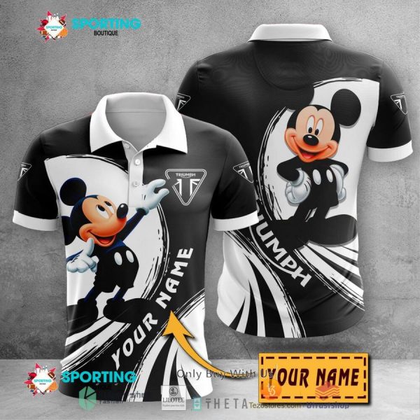 Personalized Name Triumph Mickey Mouse 3D Hoodie All Over Printed