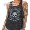 Harley Davidson Willie G Flower Skull Woman Tank Top