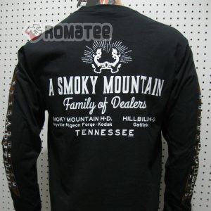 Vintage Harley Davidson Superior Motorcycles Willie G Skull A Smoky Mountain Family Of Dealers Black Long Sleeve