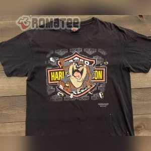 Harley Davidson Looney Tunes Harley Davidson Motorcycles 2D T-Shirt