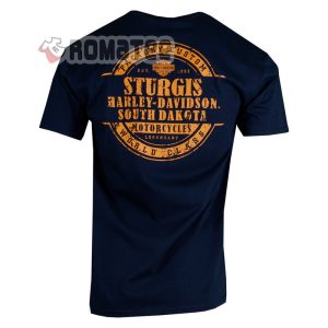 Harley Davidson Willie G Skull Est 1903 Sturgis South Dakota Factory Custom World Class 2D T Shirt 2