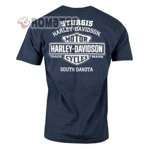 Harley Davidson World Finest Motorcycles Sturgis South Dakota 2D T Shirt 2