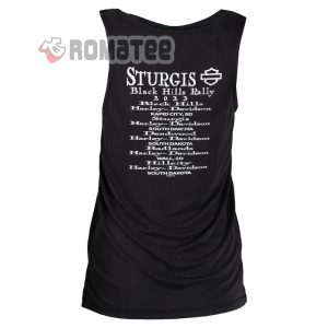 Mount Rushmore Sturgis Black Hill Rally 83rd Anniversary 2023 Race 2D Womens Tank Top 2