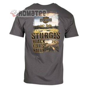 Sturgis Black Hill Rally Harley Davidson Event 2023 South Dakota 2D T Shirt 2