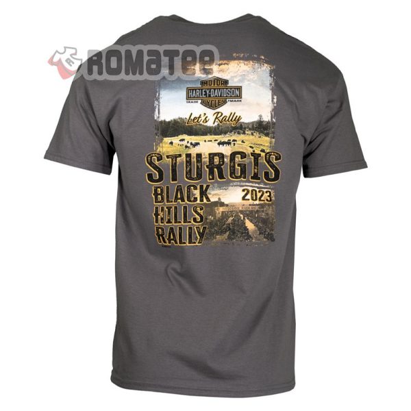 Sturgis Black Hill Rally  Harley Davidson Event 2023 South Dakota 2D T-Shirt