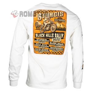Sturgis Black Hill Rally Harley Davidson Motorcycles 2023 Event Sturgis Tour 3D All Over Print Long Sleeve