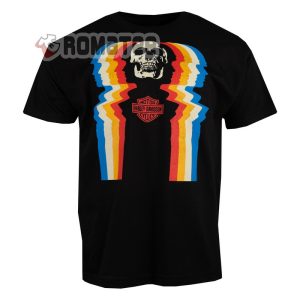 Sturgis Harley Davidson Mens Retro Skull South Dakota Race Dice 2D T Shirt 1
