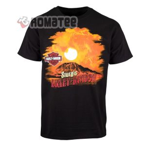 Sturgis Harley Davidson South Dakota Sunrise Wild Animal 2D T-Shirt