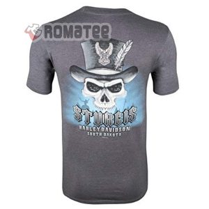 Sturgis Magic Skull Eagle Harley Davidson South Dakota 2D T-Shirt