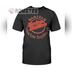 Vintage Bartels West Los Angeles,CA Harley Davidson 2D T-Shirt