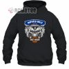 Buffalo Bills Skull Soocer Team Harley Davidson 2D Hoodie Black