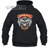 Chicago Bears Skull Soocer Team Harley Davidson 2D Hoodie Black