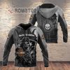 Harley Davidson Death Cracked Skull Cracked Wall Willie G Dark Grey 3D All Over Print Hoodie