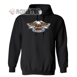 Harley Davidson Eagle An American Legend 2D Hoodie
