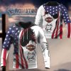 Harley Davidson Faith In God Hoodie Changes Everything 3D All Over Print American Flag Hoodie