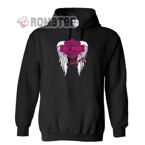 Harley Davidson Motorcycles Always An Angel Wings 2D Hoodie