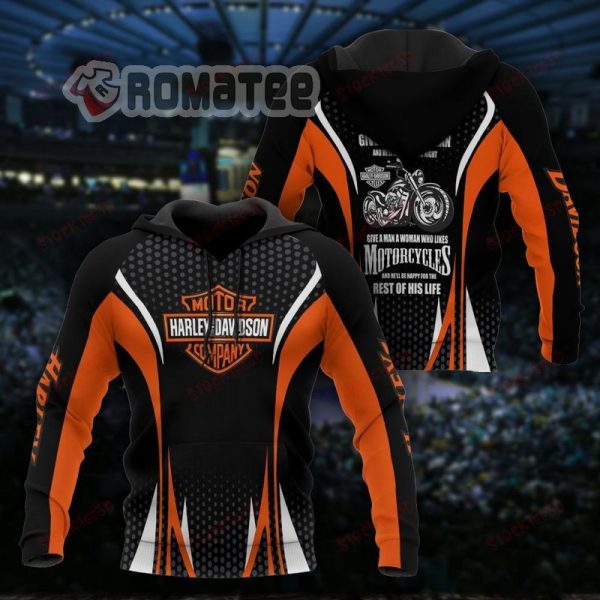 Harley Davidson Motorcycles Hoodie Rest Of His Life Hoodie 3D All Over Print