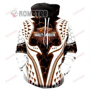 Harley Davidson Motorcycles Magma Triangle Pattern 3D All Over Print Hoodie