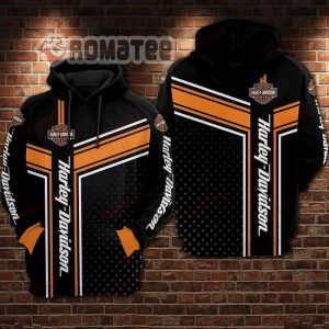 Harley Davidson T Style Pattern Dot 3D All Over Print Hoodie