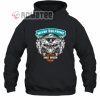 Miami Dolphins Skull Soocer Team Harley Davidson 2D Hoodie Black