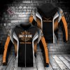 Motorcycles Armor Dots Pattern Harley Davidson 3D All Over Print Hoodie Zip