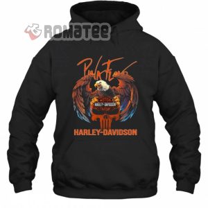 Punisher Skull Eagle Catching Pink Floyd Tour Harley Davidson Motorcycles 3D All Over Print Hoodie
