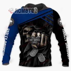 You’re Next Harley Davidson Death Skull Willie G 3D All Over Print Hoodie