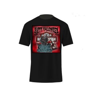 Happy Halloween Harley Davidson Motorcycles Dracula Horror Night T-Shirt, Costume Harley Davidson Halloween Shirt