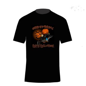 Happy Halloween Harley Davidson Pumpkin Man Driving Motorcycle T Shirt Bats Costume Harley Davidson Halloween Shirt