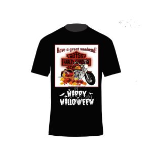 Happy Halloween Have A Great Weekend Harley Davidson Motorcycles T Shirt Costume Harley Davidson Halloween Shirt