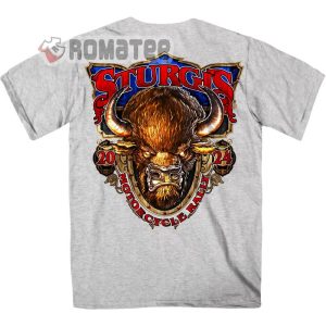 2024 Sturgis Motorcycle Rally Buffalo T Shirt 2024 Sturgis Tour T Shirt 1