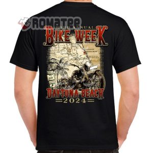 83rd Annual Bike Week Daytona Beach 2024 Vintage Shirt 2
