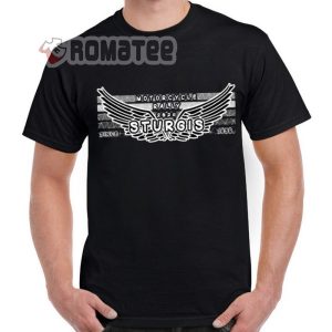 Eagle Wings Sturgis Motorcycle Rally 2024 Since 1938 T Shirt