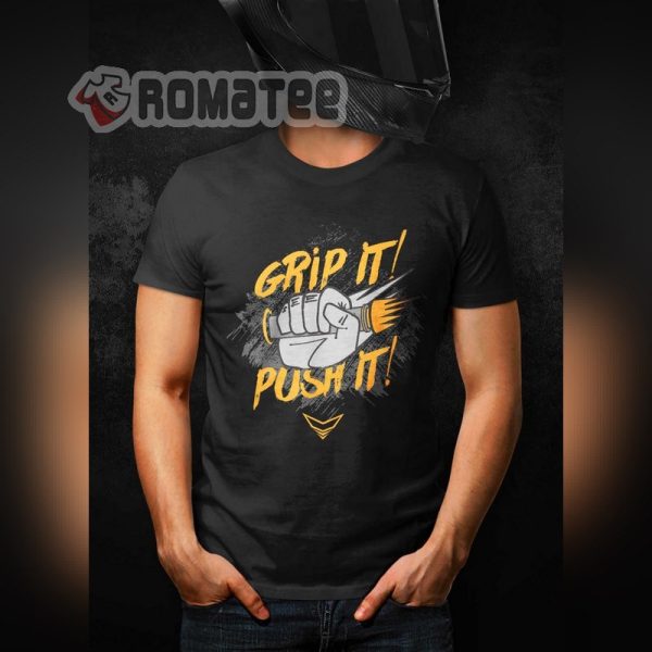 Grip It! Push It! Motorcycle T-Shirt