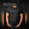 Motorcycle Tracks Motorcycle T-Shirt