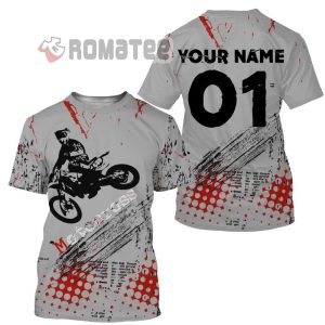 Personalized Motocross Jersey Freestyle FMX Dirt Bike Riders Off road Motorcycle 3D All Over Print T Shirt Long Sleeve And Hoodie