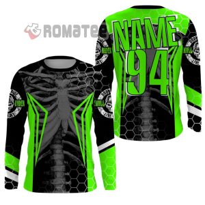 Personalized Racing Jersey Cool Bone Motorcycle Motocross Off Road Riders Racewear 3D All Over Print Shirt 1