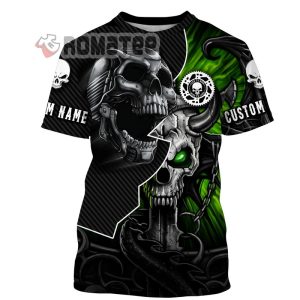 Personalized Riding Jersey Skull Biker Motorcycle Racing Shirt Off Road Motocross Riders Racewear 3D All Over Print Shirt 1