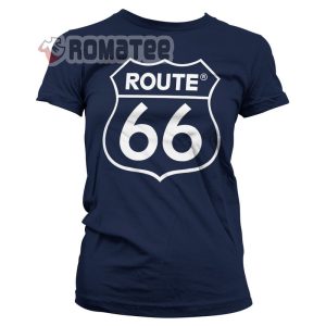 Route 66 Symbol Women T Shirt