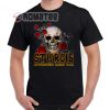 Skull Rose Color Sturgis Motorcycle Rally 2024 T-Shirt