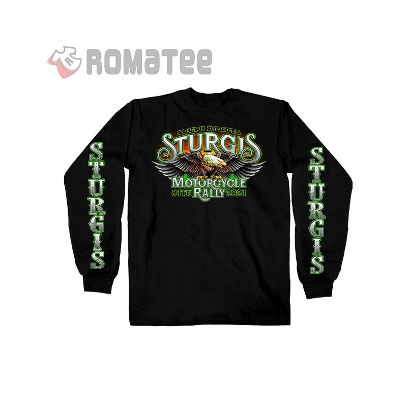 Sturgis Motorcycle Rally 84th 2024 Tour South Dakota 3D All Over Print Long Sleeve Shirt