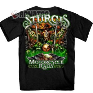 Sturgis Motorcycle Rally 84th 2024 Tour South Dakota Shirt Sturgis Eagle Motorcycle Rally 2024 T Shirt 1