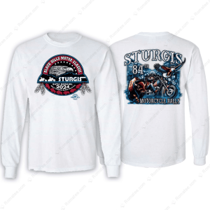 2024 Sturgis Motorcycle Rally Bison And Eagle T-Shirt, 84th Logo Shirt, 84Th Sturgis Merch