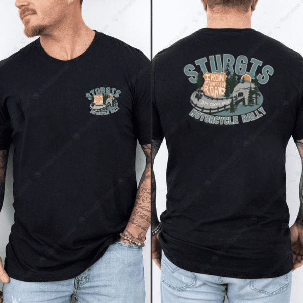 Iron Mountain Road T-Shirt, 314 Curves Ahead Tee Shirts, Sturgis Motorcycle Rally Merch